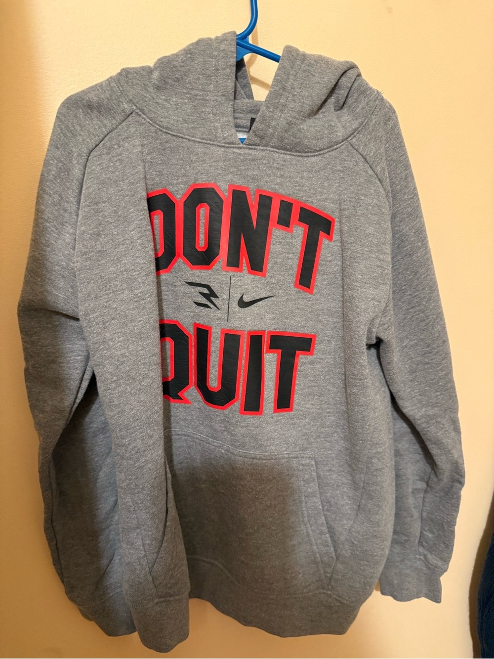 Nike Gray Hoodie. ONLY used 4 times.